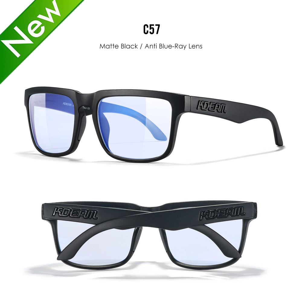 Classic polarized sunglasses for men and women ultra light driving glasses colorful real film sunglasses