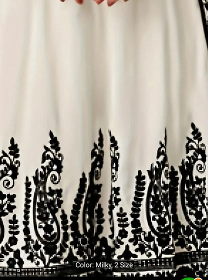 Desi Loose Fit Ensemble Set with Floral Pattern